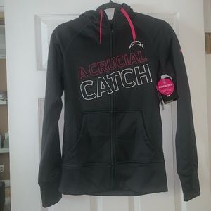 NWT Nike NFL Crucial Catch Los Angles Chargers  jacket Size XS